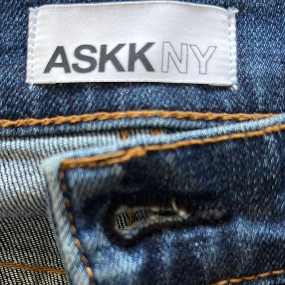 ASKK The Geek—-Women's Flared Jeans - Picture 2 of 6